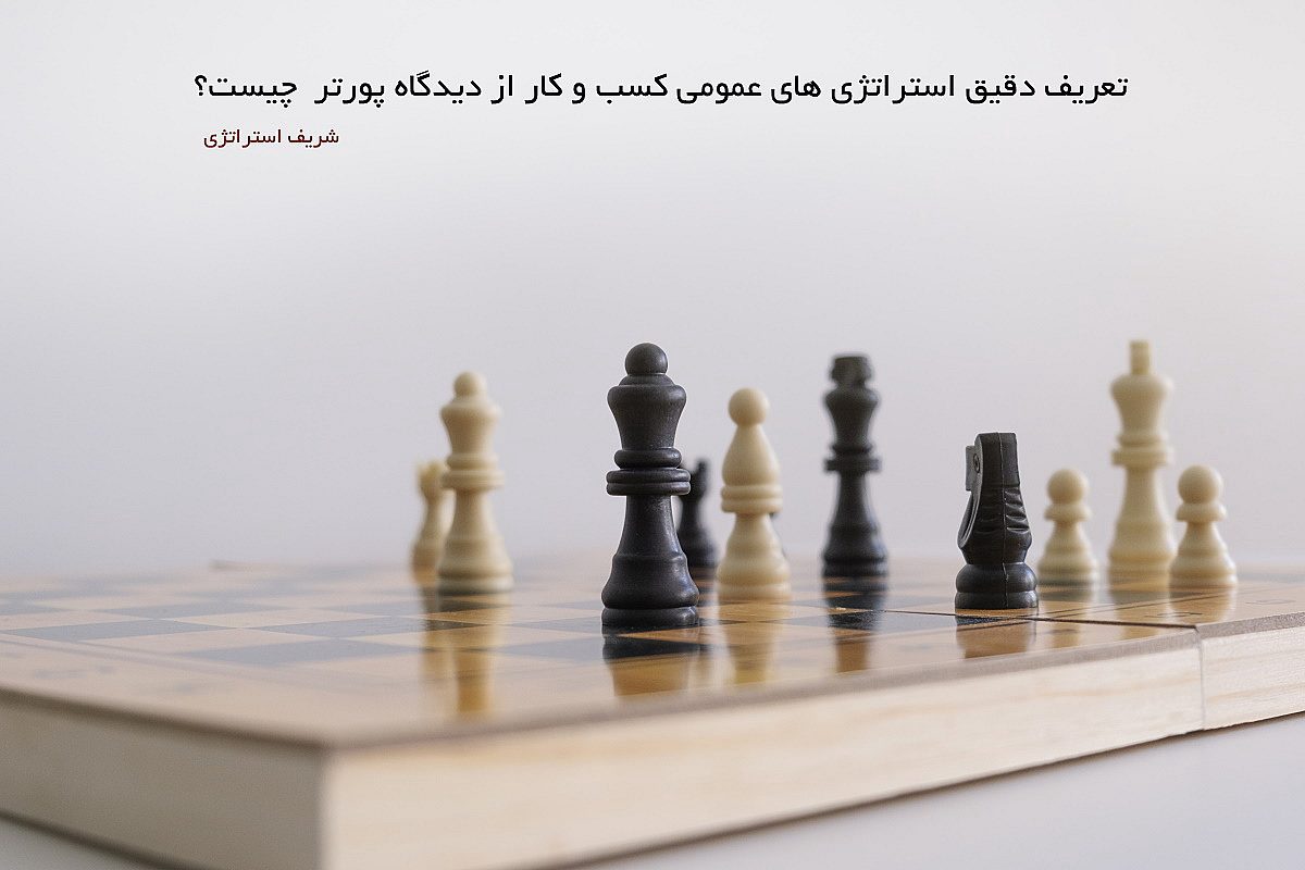 تعریف دقیق استراتژی های عمومی کسب و کار از دیدگاه پورتر چیست؟